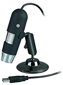 Digitales Mikroskop mit USB 20 bis 200 Fach - Taschenmikroskop Pflanzen Ernte Zubehör Grow Indoor Mini Microscope Lupe