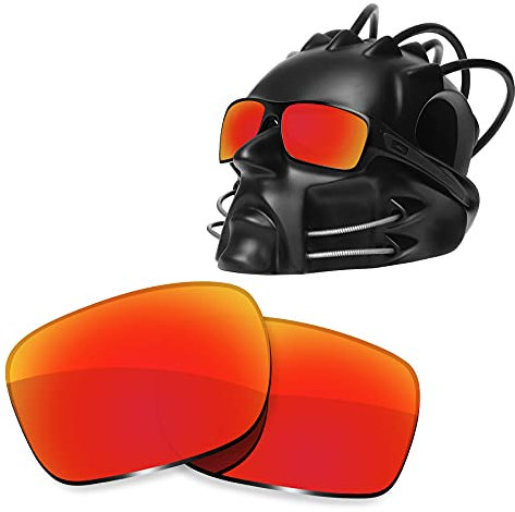 ToughAsNails Verres polarisés de rechange pour lunettes de soleil Oakley Turbine, Orange feu., Taille unique