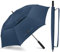 ZOMAKE 72 Inch Große Golfschirm XXL,Automatische Öffnen Doppelkappe Große Regenschirm,Übergroß Windfest Wasserdichte Golf Regenschirm für Familien,Damen,Herren im Outdoor(Marineblau)