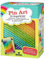 moses. Tableau à ongles 3D arc-en-ciel Pin Art - Planche à ongles pour enfants aux couleurs de l'arc-en-ciel - Jeu rétro avec clous en plastique - Avec pochoirs flash et étoile pour des sculptures 3D