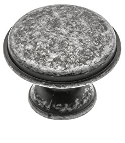 BRESKO 1-20 Stk Möbelknauf Knopf Möbelknöpfe Möbelgriffe Knauf Schrank Schrankknopf Schubladenknopf Schubladen Cento (2, Altsilber)