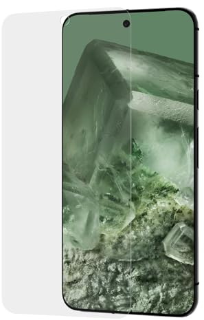 Case-Mate Protector de pantalla para Google Pixel 8 Ultra, 6.2 pulgadas, vidrio templado antiarañazos con protección 5 veces contra roturas, vidrio 9H duradero con marco de instalación, alta claridad