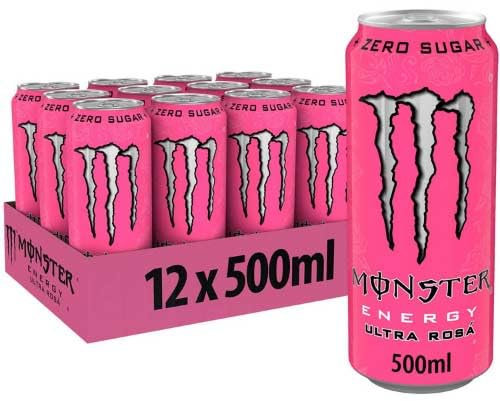 MONSTER ENERGY PM £1,39 ULTRA ROSA