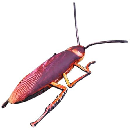 Tedious Kakerlaken-Plüsch, süße ausgestopfte Kakerlake | 21 Zoll realistisches Stofftierspielzeug,Partygeschenke, Dekokissen, Geschenke, lustige Tier-Dekoration für Zuhause, Sofa, Auto, Partyzubehör