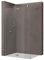 doporro Luxus Duschwand für Dusche Duschabtrennung 120x200cm Walk-In Dusche 10mm ESG-Sicherheitsglas Klarglas inkl. Nanobeschichtung Bremen02K