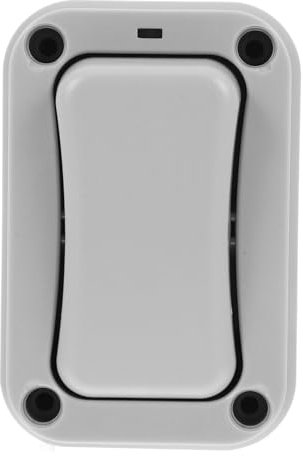 Angoily Doorbell Button Outdoor Wall Switch Weatherproof Light Switch Exterior Doorbell Cover for Automatic Gate Opener