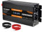 Yinleader Convertisseur 12V 220V 2500W /5000W Convertisseur de Puissance Onduleur 12V 230V Ecran LCD 2 Prises AC pour Panneau Solaire Voiture VR