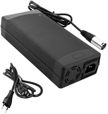 Yasco Chargeur de Batterie au Lithium Multi - Plug Scooter vélo électrique Scooter Bateau électrique Moto xiaomi Chargeur de Batterie (54.6V 5A+XLR Connecteur)