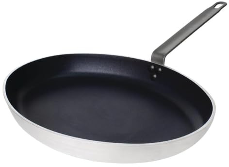 Vogue Oval Frypan Aluminium Non - stick Teflon Platinum Plus - 360mm 14 | Platinum Plus coating offers scratch resistance and commercial-grade durability for busy professional kitchens.