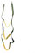 Easy to Use and Store Rope Ladder for Boating Compact, Secure Metal Hook, Suitable for Kayaks (3 ladders green)