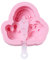 Molde de helado con forma de corona de arco iris para molde de cocina, utensilios de cocina, moldes de silicona para paletas de cocina