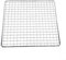Grille de cuisson carrée en acier inoxydable pour camping, barbecue, pique-nique, réutilisable, différentes tailles, argent, 30 x 25 cm, 35 x 30 cm, 40 x 30 cm, 40 x 30 cm