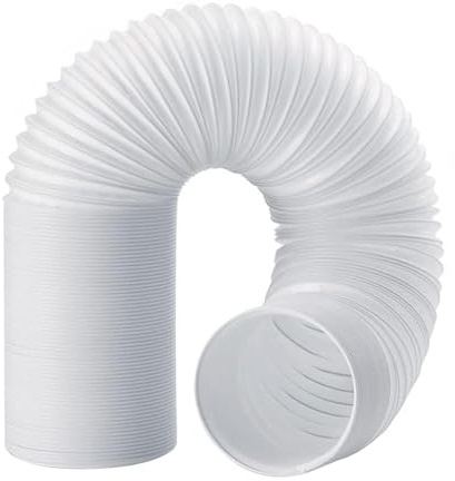 Portable Ac Hose Connector,Portable Air Conditioner Parts | Fit 5.1in 5.9in Diameter Vent Tube Coupler for Garage Indoor Living Room Workplace