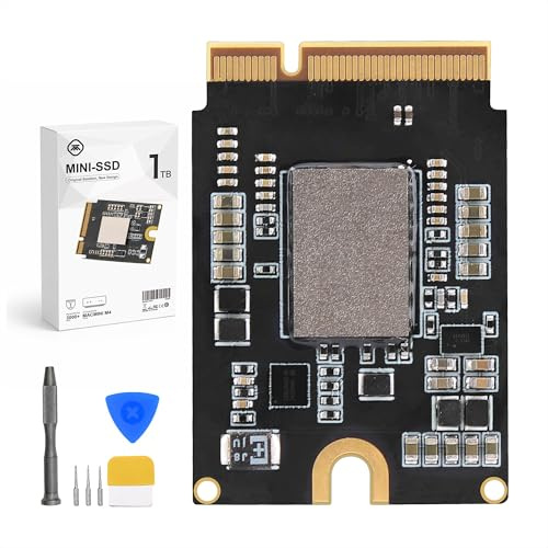 SlimQ 1TB SSD Upgrade Kit Compatible with Mac mini M4, Internal M.2 SSD Replacement Drive, High-Speed 1TB Storage Upgrade