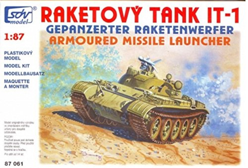 SDV Militär gepanzerter Raketenwerfer IT-1 Modellbau Kunststoff Modellbausatz 1:87 H0