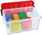 Wiemann Lehrmittel Knete-Set in Aufbewahrungsbox, 3000 g weiches Plastilin (6 Farben)