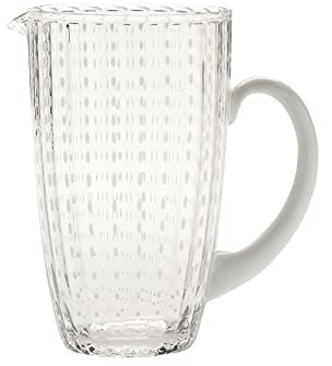 Zafferano Perle Caraffa Trasparente 160 Cl | Diametro 12 cm, profondità 17,50 cm, altezza 21 cm