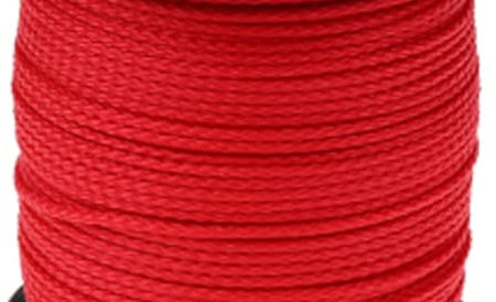 Cordon Fil Attache tétine ou Fil Bijou 5 Mètres Vendu sans la Bobine 1,5 mm idéal Attache Attache tétine Rouge