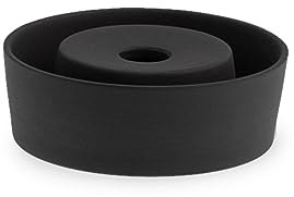 Storefactory VALLTORP small Glossy Black Candlestick