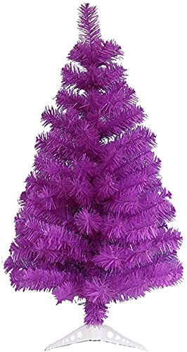 JYCCH Albero di Natale Albero di Natale Albero di Natale Viola crittografato ad Alta Simulazione Foglie di Pino per Decorazioni Natalizie per Feste di Carnevale (Dimensioni : 35.4INCH) (