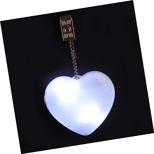 OSALADI LED Herz Nachtlicht Für Die Handtasche - Herz Geldbörse Touch-Licht Buchlicht LED Schminklicht Für Frauen