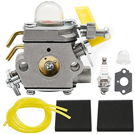 Zreneyfex Carburetor with Air Filter Tune Up Kit Replacement for Ryobi EX26 SS26 SS30 Homelite 308054015 308054028 308054034 309368003 985624001 25cc 26cc 30cc Trimmer Leaf Blower