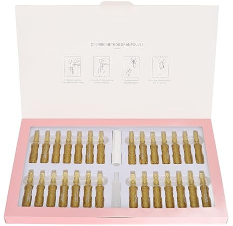 28-teiliges Niacinamid-Serum, Niacinamid-Reparatur-Ampullen-Set, Festigt und Strafft, Feuchtigkeitsspendendes Serum-Ampullen-Set, Hochkonzentriertes, Straffendes, Nährendes,