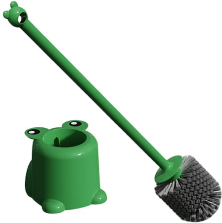 Toilettenbürsten-Set Mit Frosch-Griff Für Die Badezimmerreinigung Für Den Haushalt