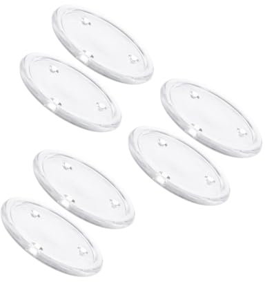 ABOOFAN 3 Sätze Leuchter Sojawachs Für Die Kerzenherstellung Party Abendessen Bescherung Weihnachten Weinachts Kerzenhalter Für Den Tisch Teller Kerzenhalter Glas 2 Stück * 3