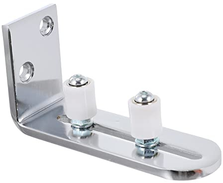 DOITOOL Adjustable Sliding Door Floor Rails Track Floor Guide for Shed Door Easy Install