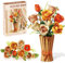 Mavo brix Icons Rosenstrauß Blumen Set für Erwachsene, kompatibel mit Lego Blumen, künstliche Blumen Basteln mit Home Deko, Geschenk für Partner, Freundin oder Freund