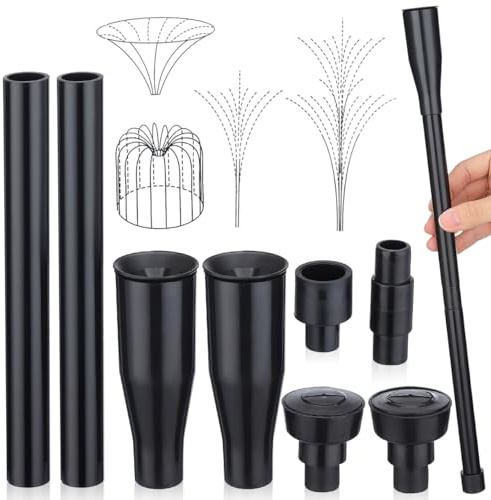 BESTonZON 8 Stk Springbrunnendüsen Set, Düsen für Springbrunnen Teichpumpe