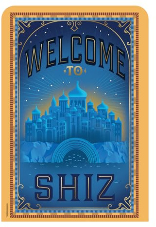 Star Cutouts SC4657 Wicked Welcome To Shiz University – 133cm Backdrop Sailboard Cardboard Cutout | Wicked Party, Birthday & Room Décor