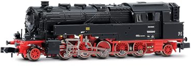 Arnold HN2598 DR, Dampflokomotive 95 0024, ölbefeuert, mit umgebautem Sandkasten, Episode IV, Schwarz/Rot