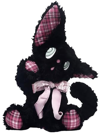 Raypontia Kuschelkatze Spielzeug, 35cm Sanftes Weiches Kuschel Spielzeug, Kleine Katze Kuscheltier, Für, Mädchen, Geburtstag, Zuhause, Reisen, Neujahr, Familie, Freunde, Kollegen, Festival und