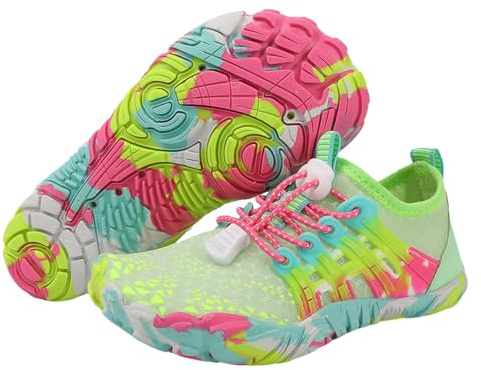 Barefoot Shoes Bambino Scarpe Barefoot Bambino 36 per Scoglio Mare 24 da Trekking con Dita Arrampicata Bambini Bimbo Estive Bambina Scarpette Donna Sassi Avventura 40 32 23 Invernali 34 Bianche 22 26