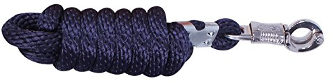 QHP Führstrick Anbindestrick Panikhaken 2 m Viele Farben (Navy)