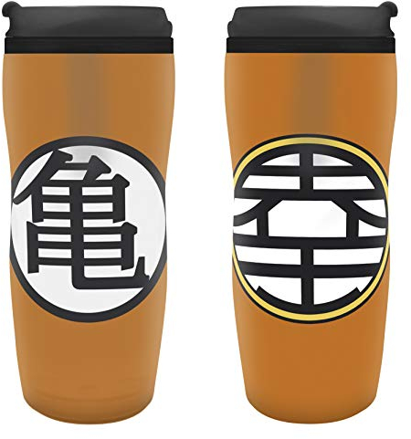 ABYstyle Z886185 - Dragon Ball - Isotherm Travel Mug - Kame, Orange
