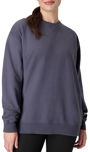Hanes Felpa da Uomo in Pile Tinto in Indumento Comfortwash Maglia di Tuta, Ancora in, M