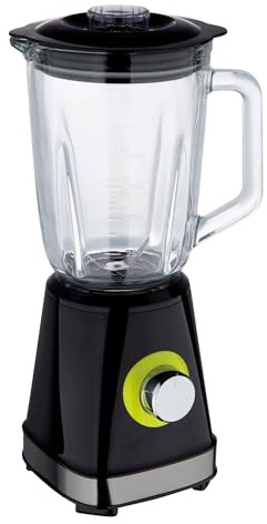 Bergner Xtra Batidora de vaso 1000W de 1,5L con 2 velocidades + Turbo