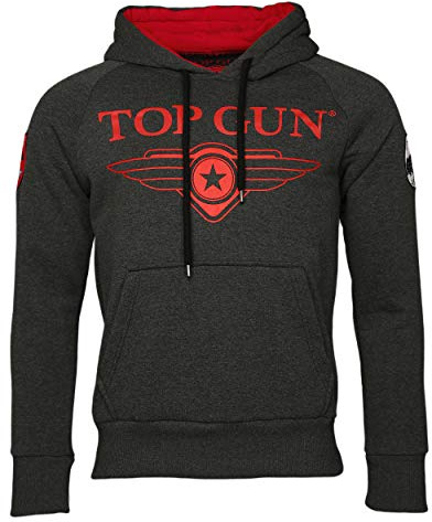Top Gun Herren Hoodie Defender Tg20191012 Anthracite,XXL