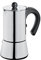 Cilio Espressokocher Vito, 4 Tassen, Edelstahl, Induktion geeignet, Grau