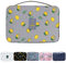 YumSur Reise Kulturtasche Zum Aufhängen Kulturbeutel Kosmetiktasche Waschtasche für Kinder Frauen Mädchen Damen Herren für Pflegeprodukte Makeup zur Reisen Urlaub Outdoor Camping (Graue Zitrone)