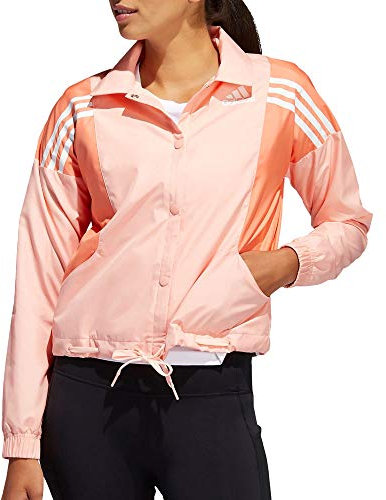 adidas Veste légère athlétique à 3 bandes pour femme