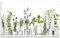 ARTLAND Spritzschutz Küchenrückwand Küche Herd Glas mit Motiv 90x55 cm Desgin Modern Kräuter Pflanzen Blumen Basilikum Lavendel Gewürze H9KE