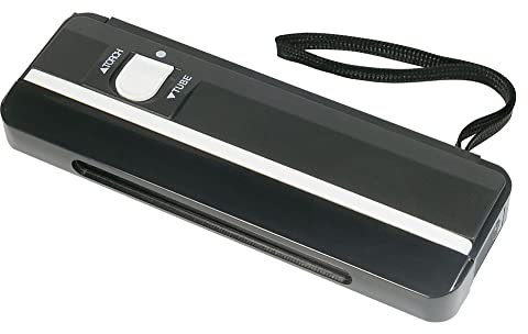 Lindner 7084 - Probador UV (onda corta) Lámpara de fósforo con soporte, Lámpara de fósforo 254 nm, con función de linterna