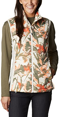 Columbia Powder Pass Weste für Damen, Chalk Floriculture Print