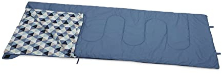 BERGER warm Camper 150g Deckenschlafsack Erwachsene │Flanell 150g rechts koppelbar, leicht, XXL-Länge 210 x 80 cm │ Camping Trekking Outdoor Wandern Zelten Schlafsack Outdoor, Schlafsack Camping