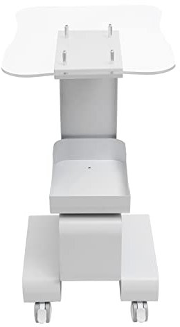 Beauty Salon Trolley Salonwagen Kosmetikwagen Tragfähigkeit bis 20kg Gerätewagen mit 4 Universalräder, 37 * 47cm Panel und 20 * 32cm Aufbewahrungskorb