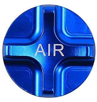 Sadkyer Gas AméRicain Ventilkappen, Federgabel für Straße, Blau
